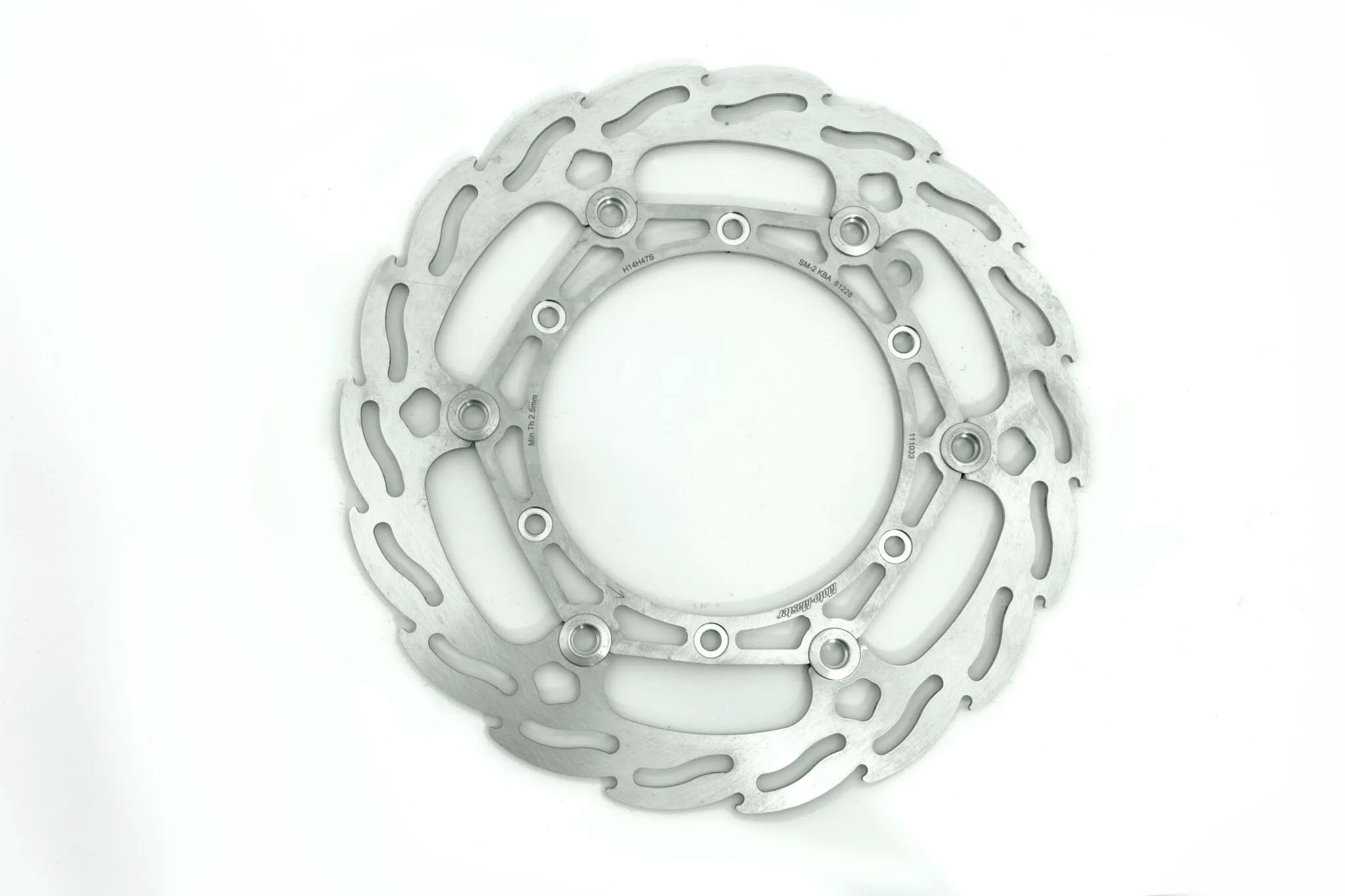 Moto-master Flame Series Floating Brake Rotor - 260mm - Front