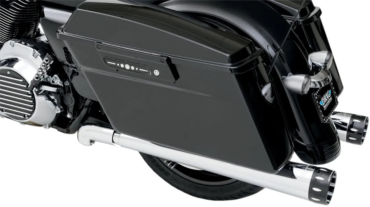 Bassani Xhaust Megaphone Slip-On Auspuff - Chrom