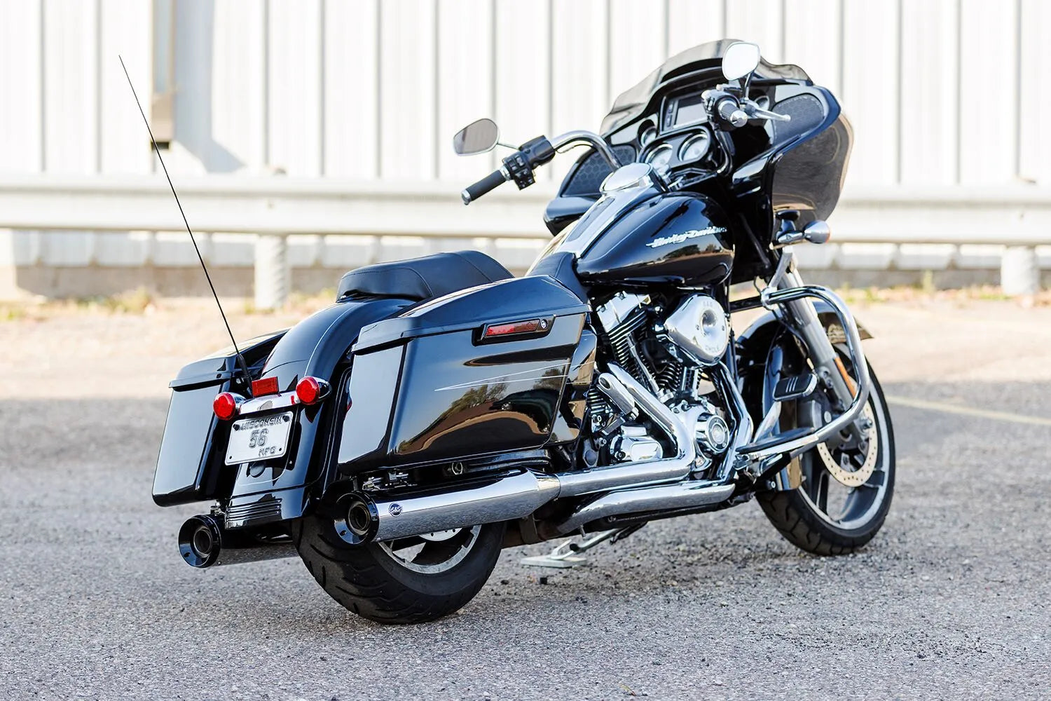 S&S Cycle GNX Slip-On Schalldämpfer für Harley Davidson