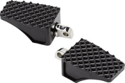 La Choppers County Line Foot Pegs - Black Anodized