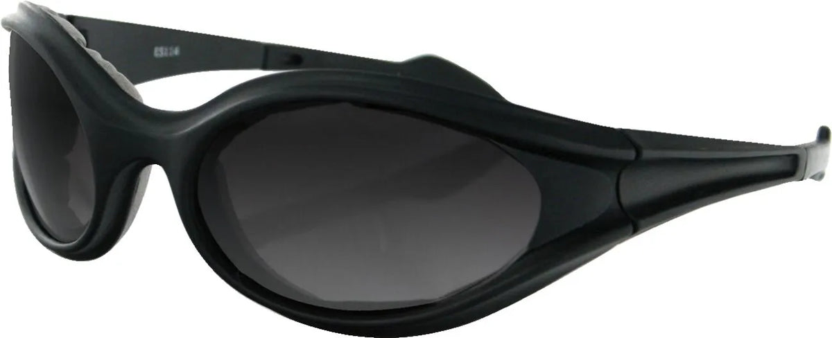 Bobster Foamerz Sunglasses Black with Smoke Lens
