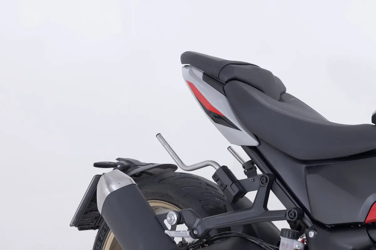 Sw-Motech PRO BLAZE H Saddlebag Set Black with Heat Guard