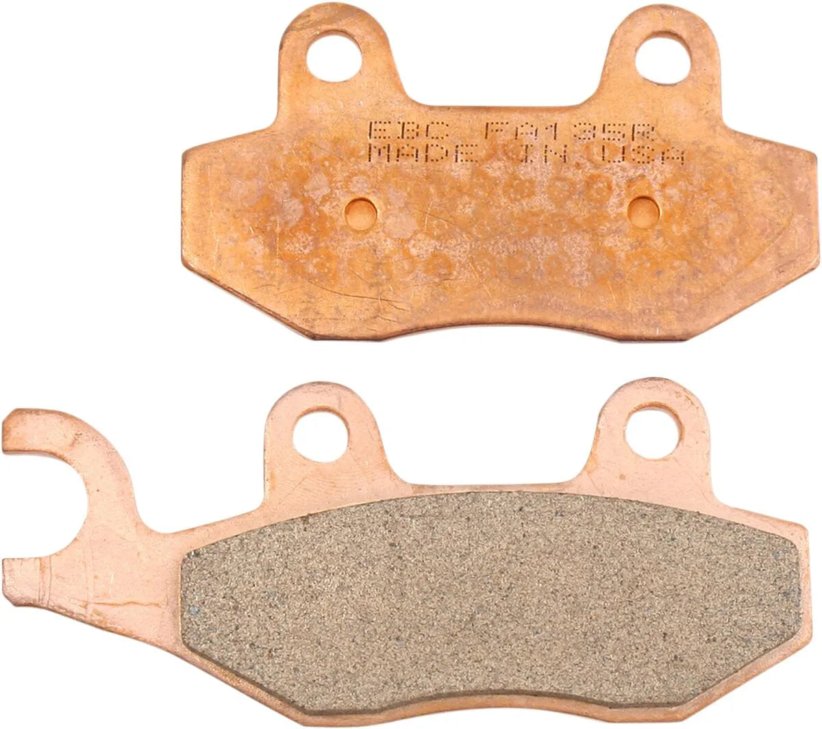 Ebc Fa135r Sintered Bronze Brake Pads For Motorcycles - Front & Rear