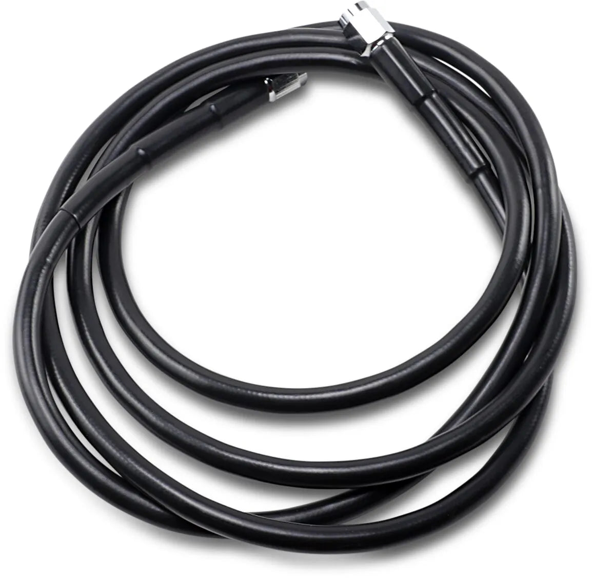 Drag Specialties Universal Bremsleitung 69" Schwarz Vinyl