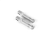 Gilles Tooling Passenger Footrest Kit - Silver