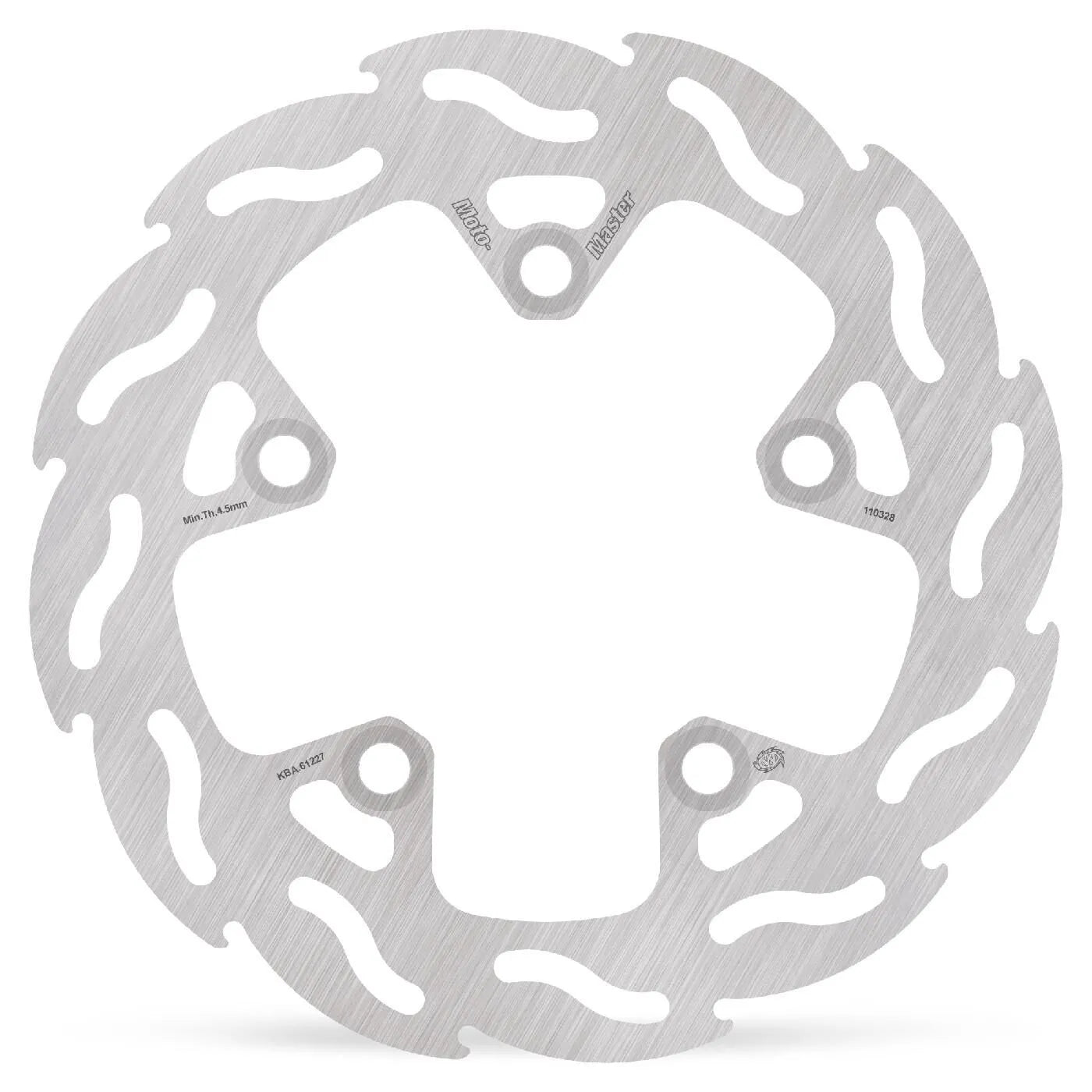 Moto-Master Flame Series Bremsscheibe Für Motorräder - Hinten