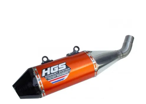 Hgs 4-Takt Schalldämpfer mit Carbon-Endkappe