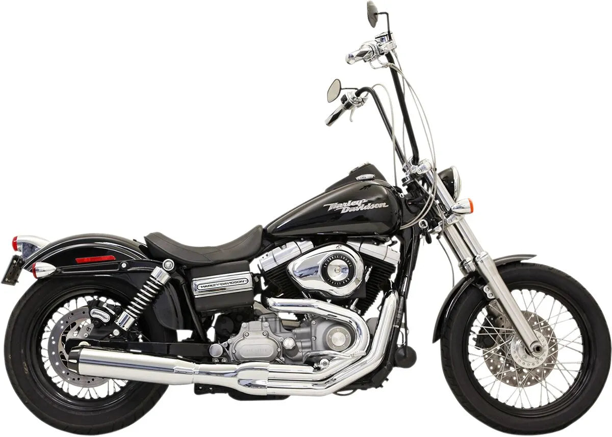 Bassani Xhaust Road Rage II 2:1 Auspuffanlage Chrom - Maximale Leistung für dein Bike