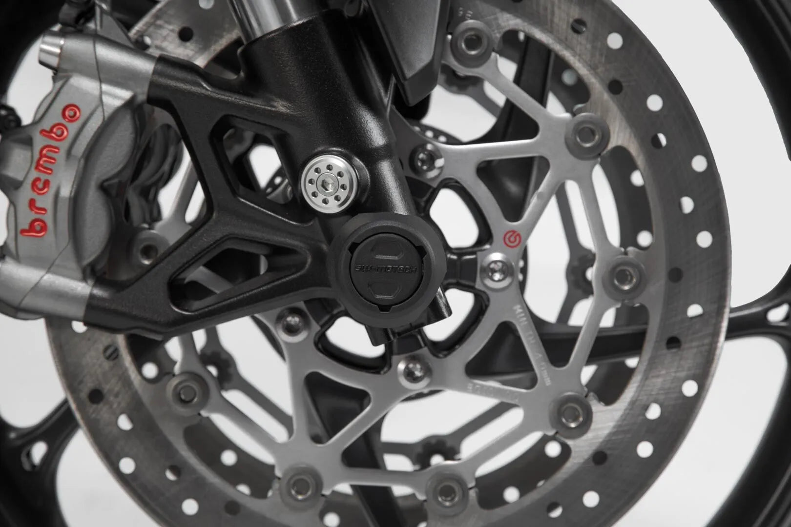 Sw-motech Front Axle Slider Set For Motorcycle Front Axles