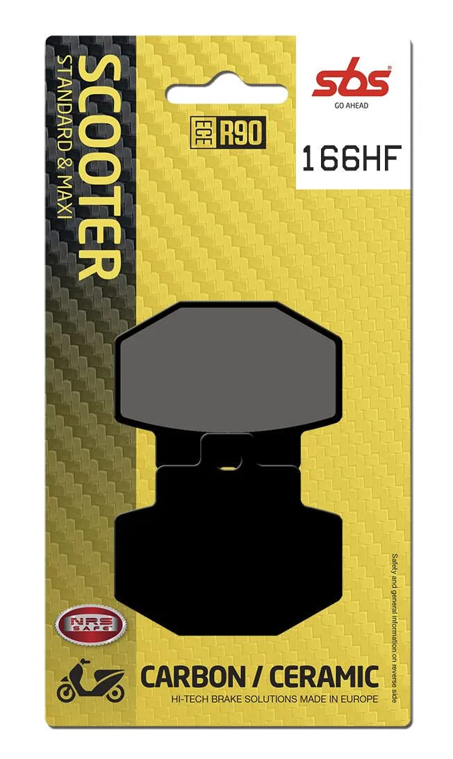 Sbs Hf Street Ceramic Organic Bremsbeläge - Hinten