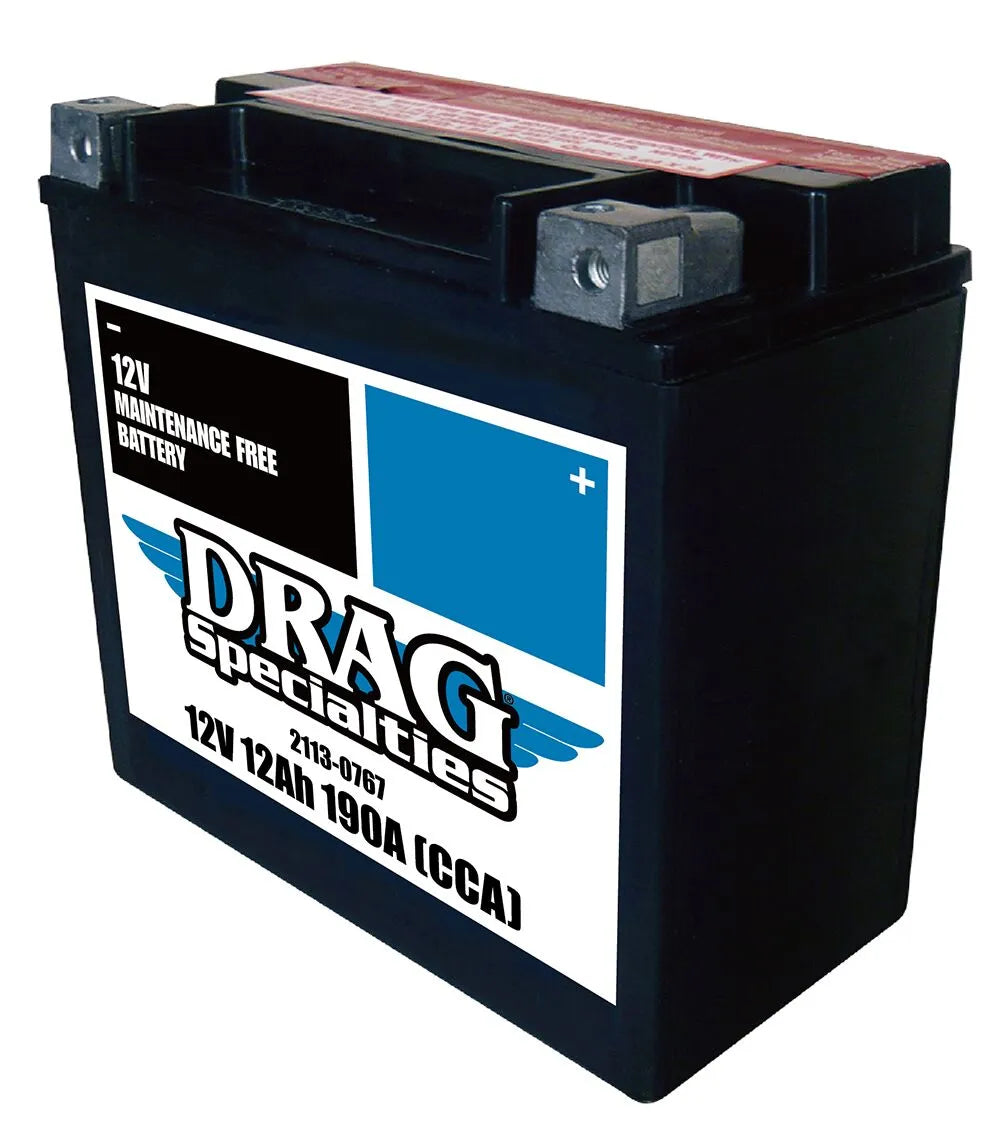 Drag Specialties Ytx14l-ft Agm Motorcycle Battery