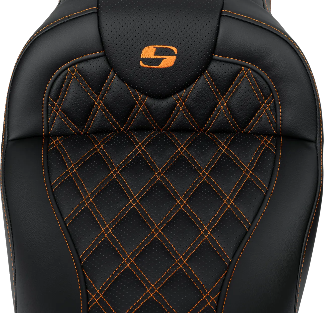 Saddlemen Roadsofa Lattice Stitch Seat - For Harley Davidson