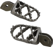 Moose Offroad Pro Foot Pegs - Stainless Steel