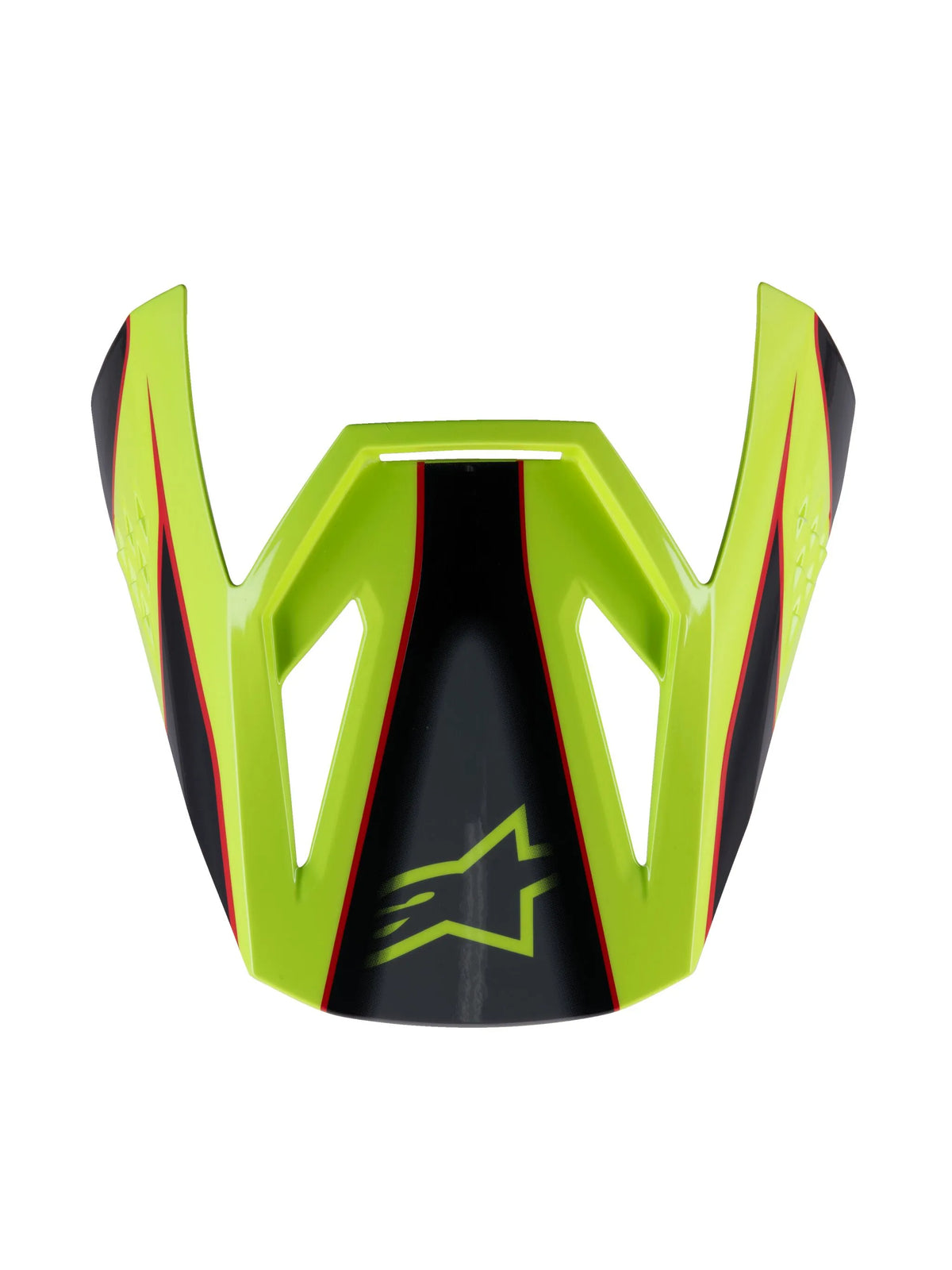 Alpinestars Youth SM3 Fray Helmet Visor Red/Yellow/Black