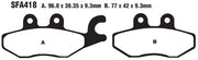 Ebc Sfa Serie Organische Roller Bremsbeläge - Vorne & Hinten