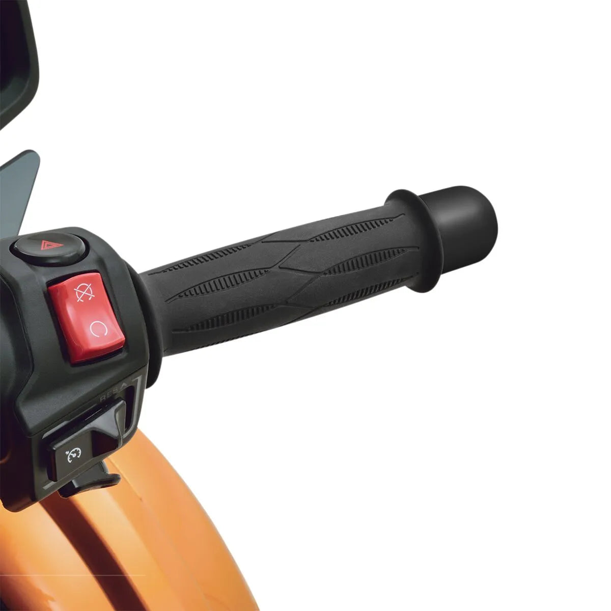 Show Chrome Handlebar Weights - Vibration Dampening