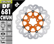 Galfer schwimmend gelagerte Wave-Bremsscheibe für Motorräder - Hinten