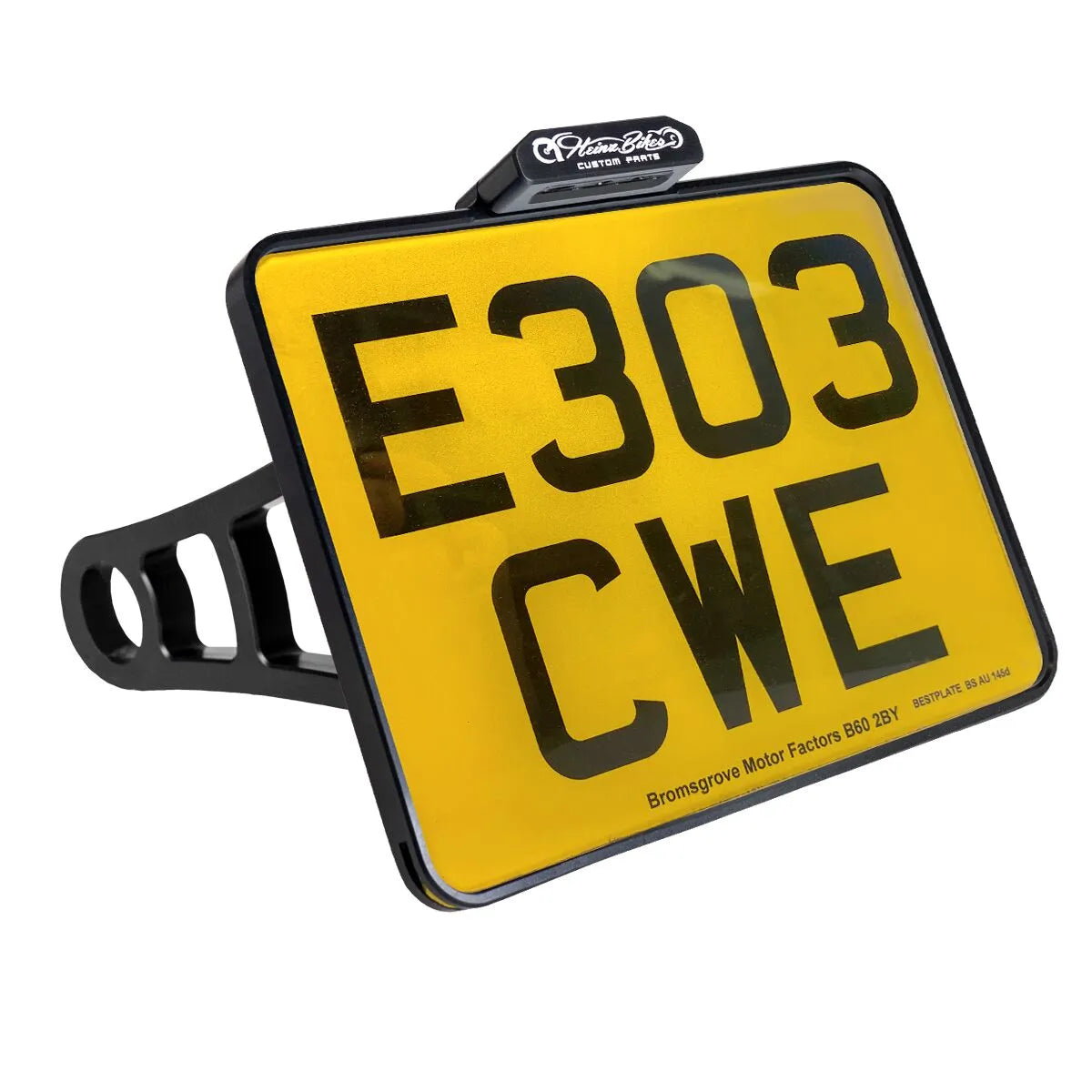 Heinz Bikes Side Mount License Plate Holder For Bmw