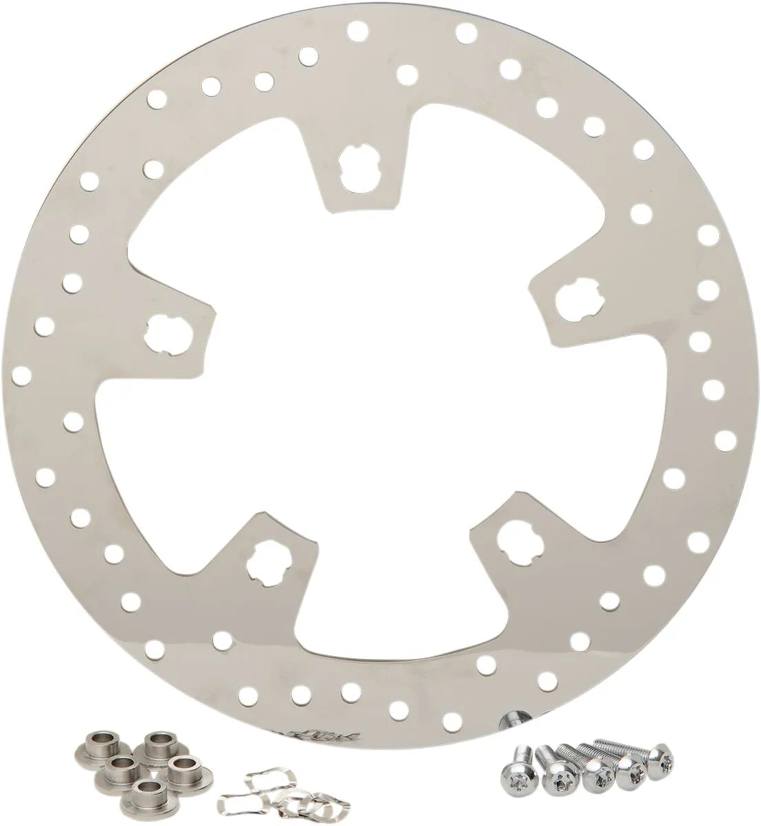 Drag Specialties Polierte Bremsscheibe Für Oem-Bremssättel - Vorne