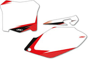 Factory Effex Pre-cut Graphic Number Plate Kit