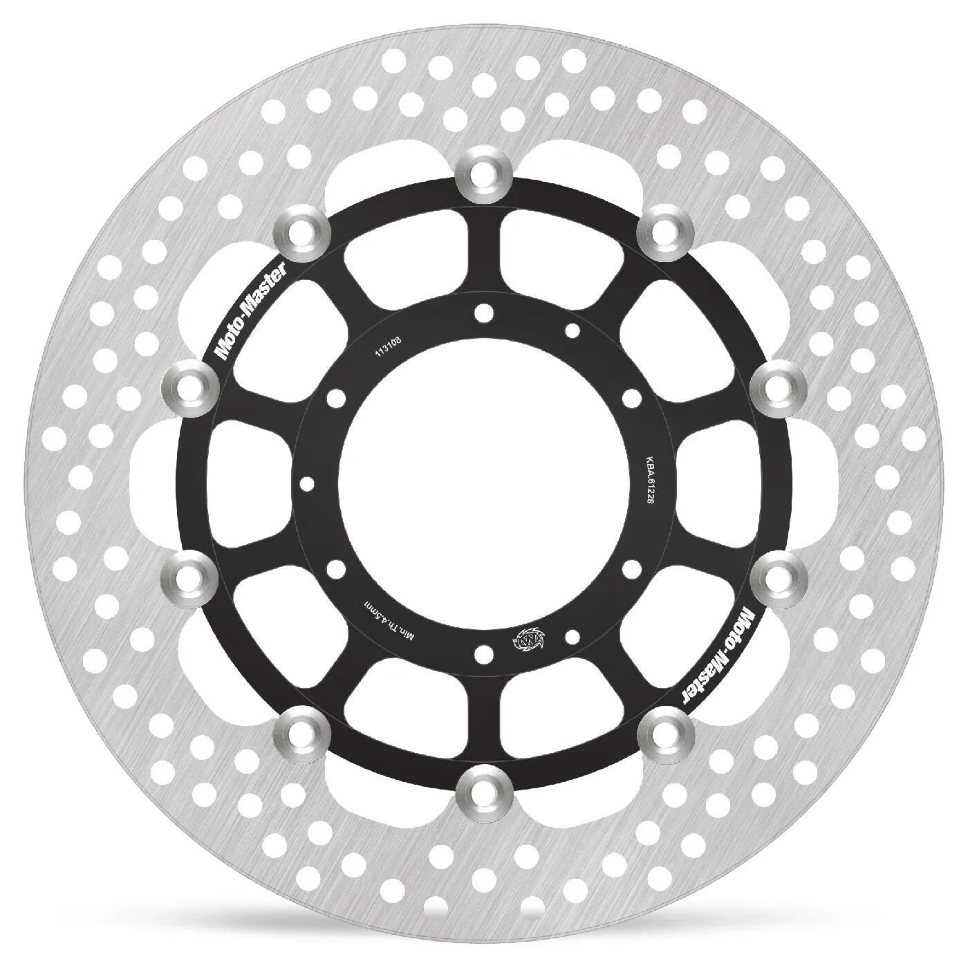 Moto-master Halo Series Floating Brake Rotor - 296mm - Front