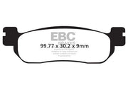 Ebc Sfa-hh Sintered Brake Pads For Scooters - Rear
