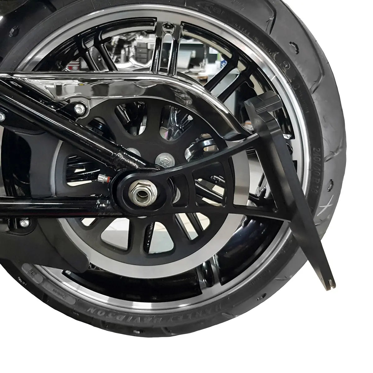 Heinz Bikes License Plate Side Mount For 3/4" Axles