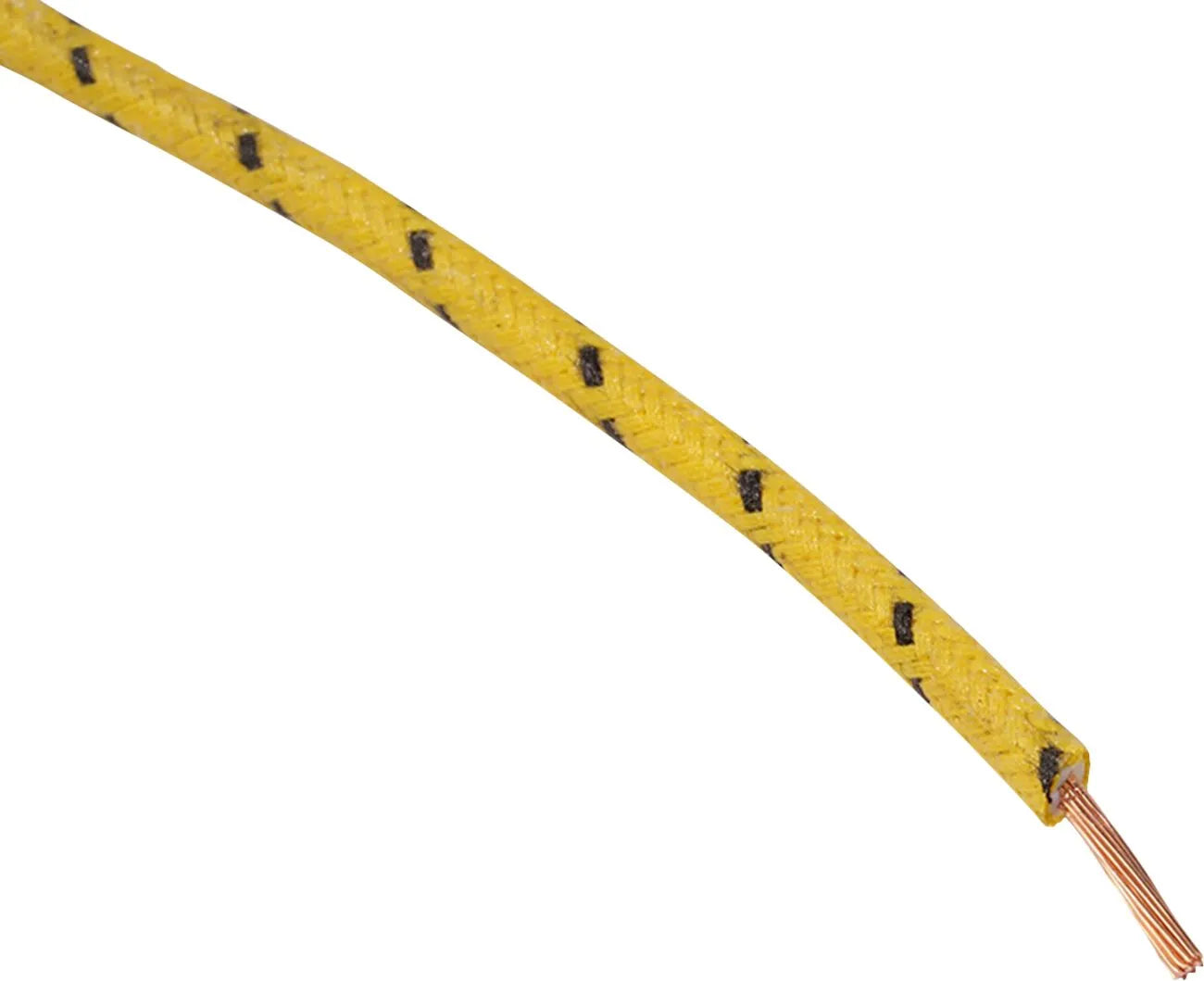 Namz Fabric-braided Hook-up Wire - 16 Awg, 25'