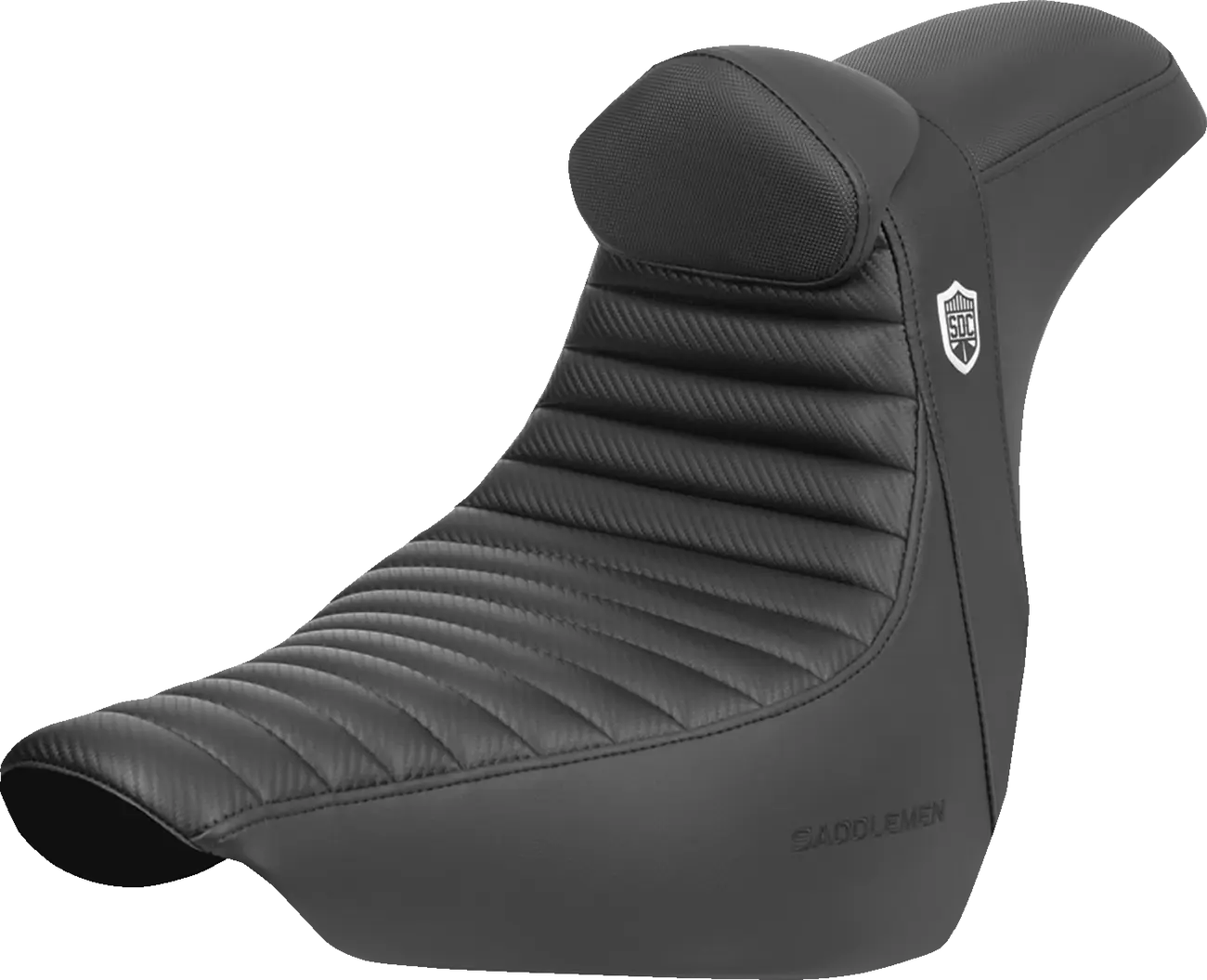 Front Saddlemen Pro Series Sdc Performance Grip Seat - For Harley Davidson