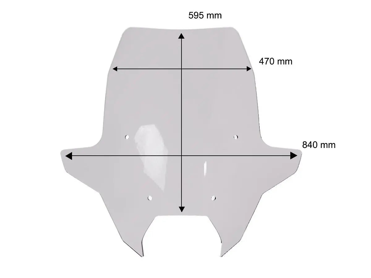 WRS Touring Windscreen for BMW R1300RT