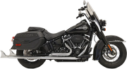Bassani Xhaust Fishtail True Dual Auspuffanlage Chrom