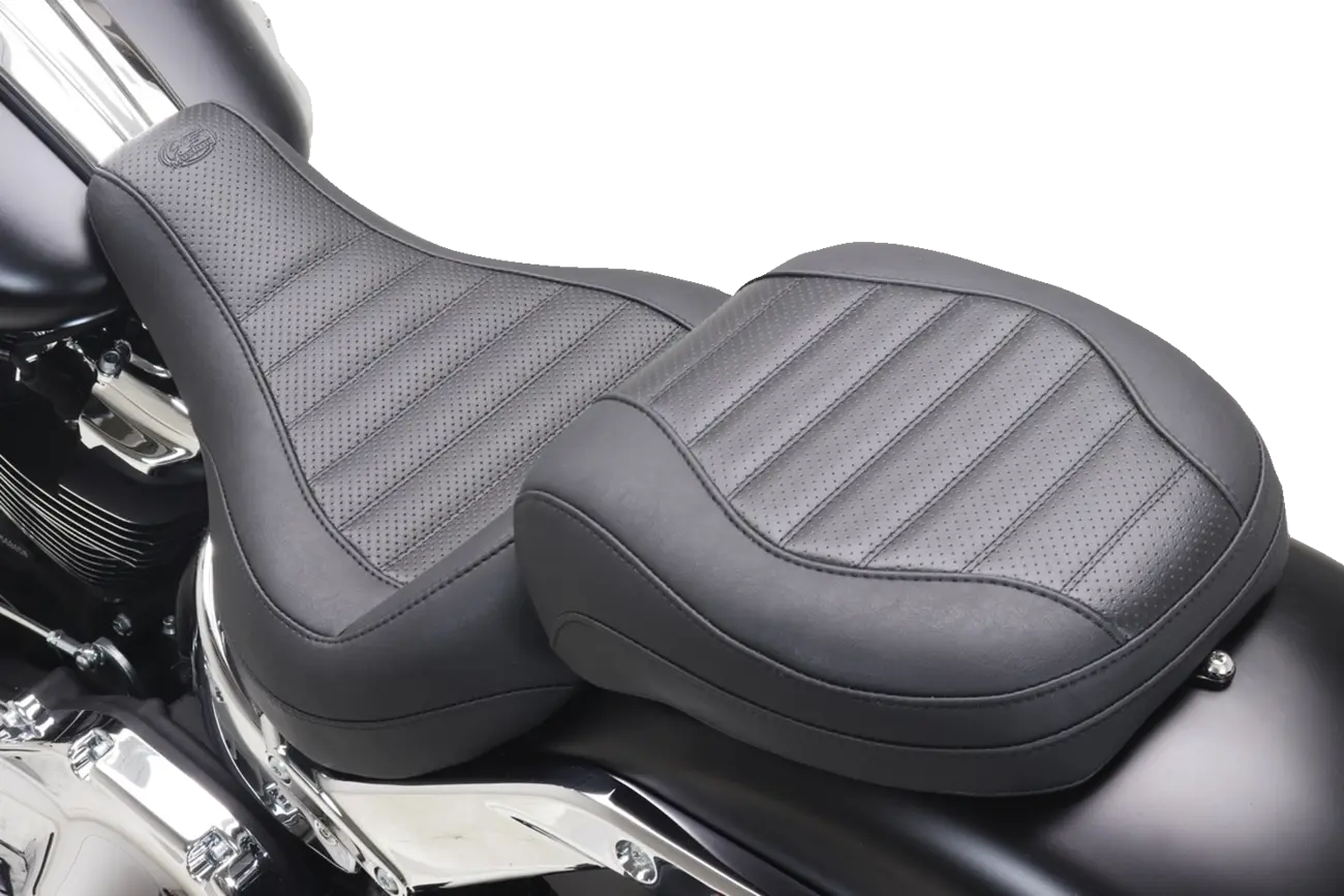 Rear Mustang Passenger Touring Seat - For Harley Davidson