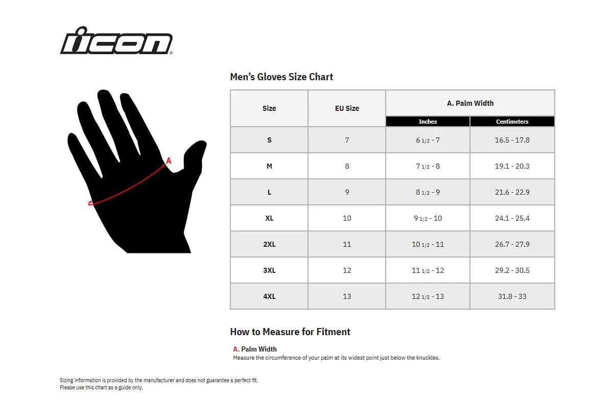 Icon Overlord3 Gloves - Black