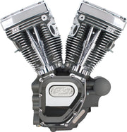 S&s Cycle T124 Long Block Engine Low Compression