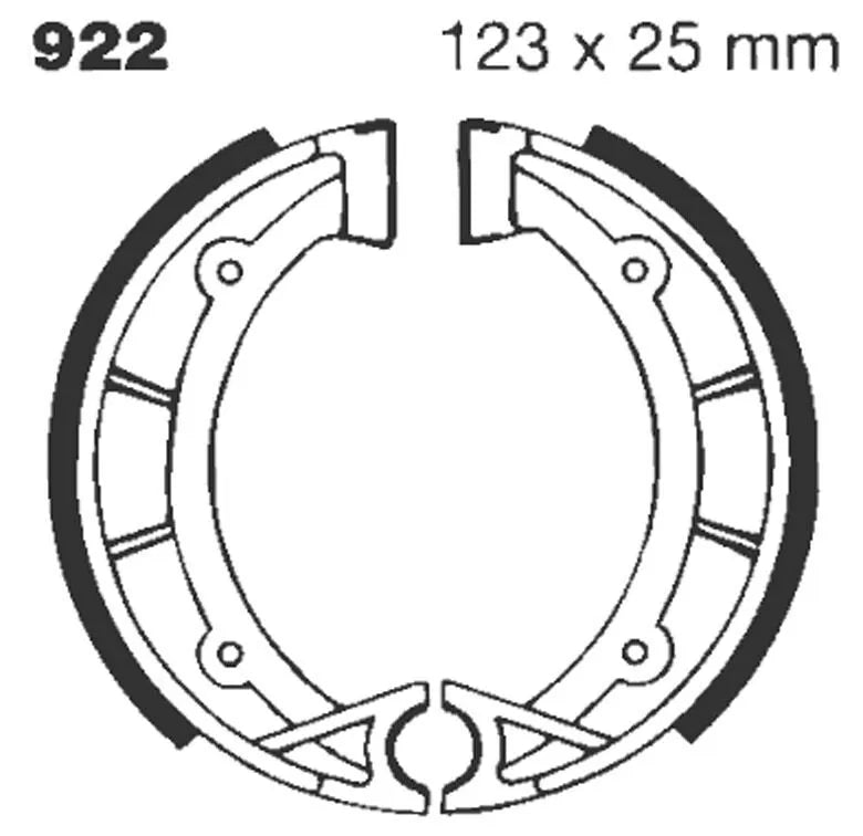 Ebc Standard Bremsbeläge - Organische Basis - Hinten