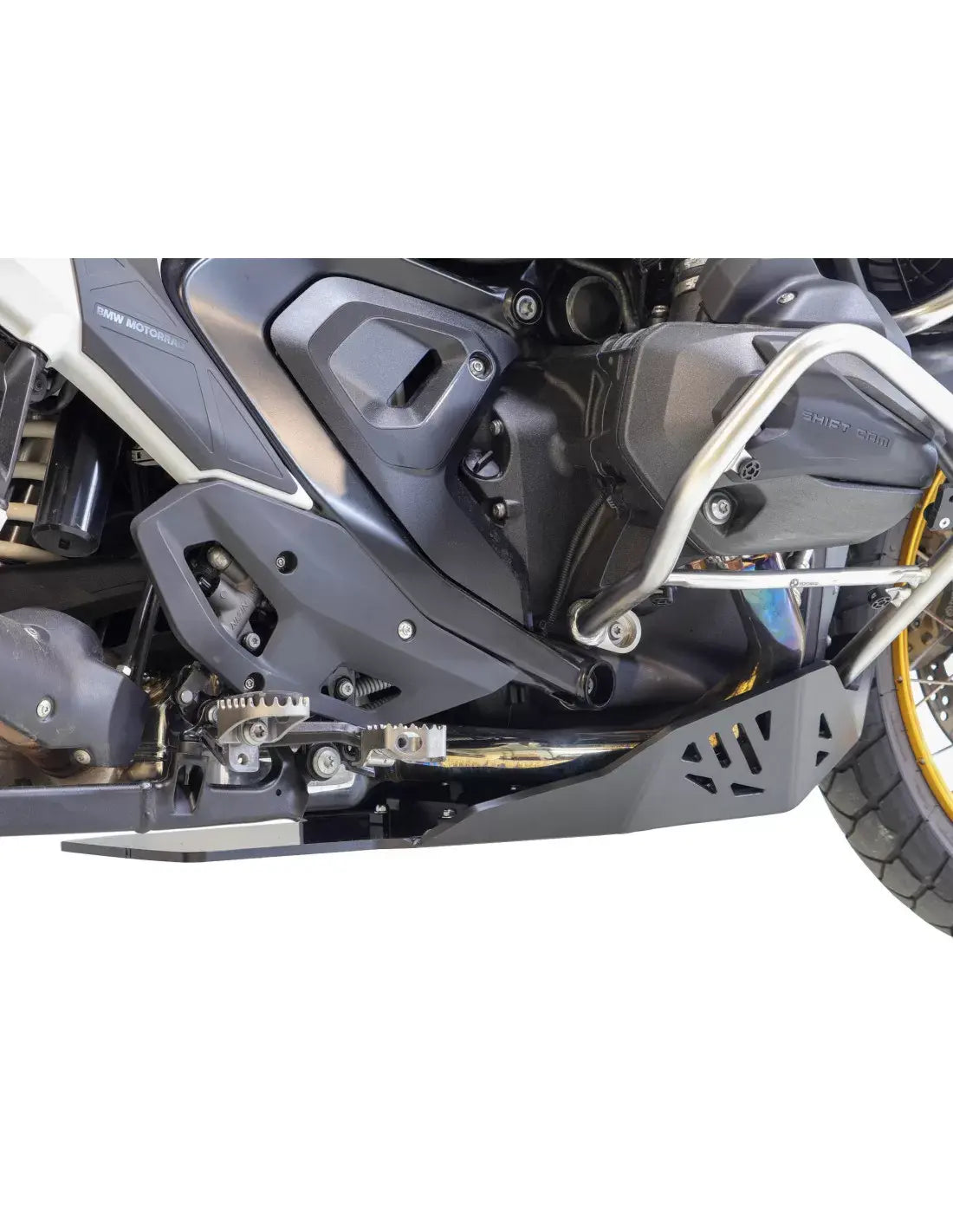 Axp Racing Adventure Skid Plate 8mm Black for BMW R1300GS