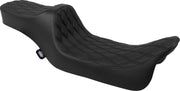 2-Up Drag Specialties Extended Reach Seat - For Harley Davidson
