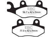 Ebc Sfac Carbon Series Scooter Bremsbeläge