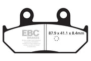 Ebc Sfac Carbon Series Scooter Bremsbeläge