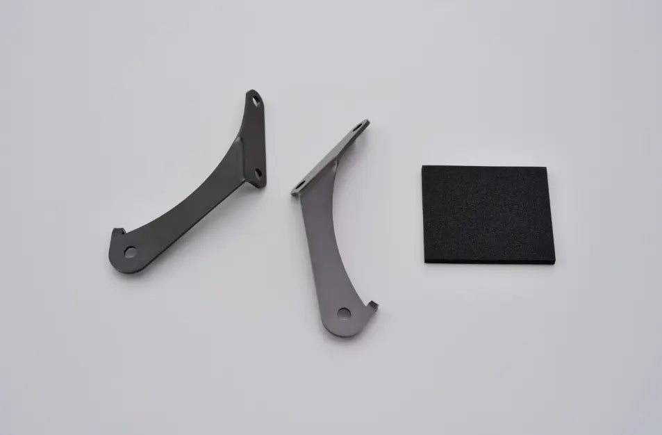 Daytona Aluminum Meter Visor with Bracket Set