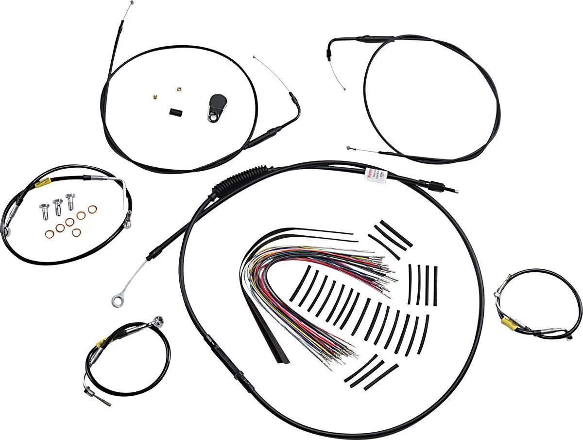 Burly Brand Control Kit for Harley-Davidson Touring Bagger Bars