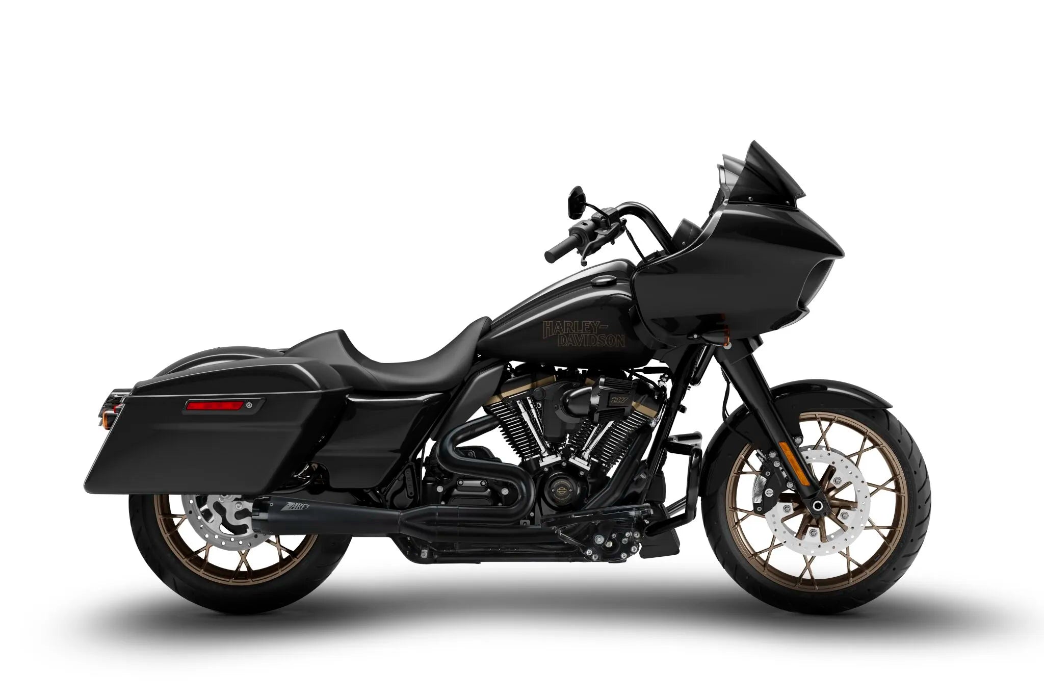 Zard 2:1 Komplettauspuffanlage für Harley-Davidson Tourings - ECE Straßenzulassung