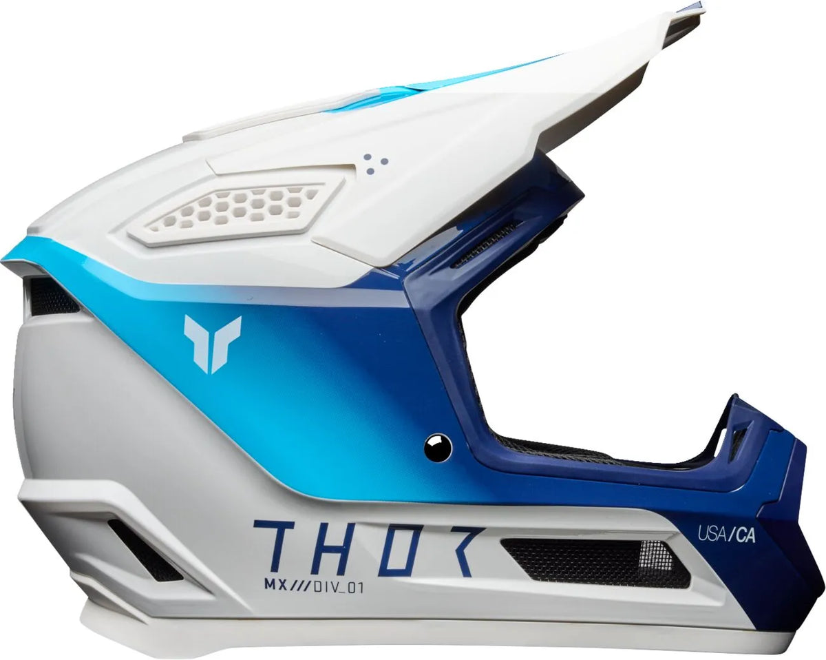 Thor Fleet Storm Helmet White/Navy