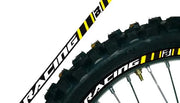 Blackbird Racing Rim Decal (Yellow) - Sold Each