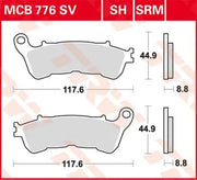 Trw Srm Series Sintered Scooter Brake Pads - Front