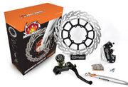 Moto-Master Supermoto Racing Kit mit 320mm Flame-Scheibe - Vorne