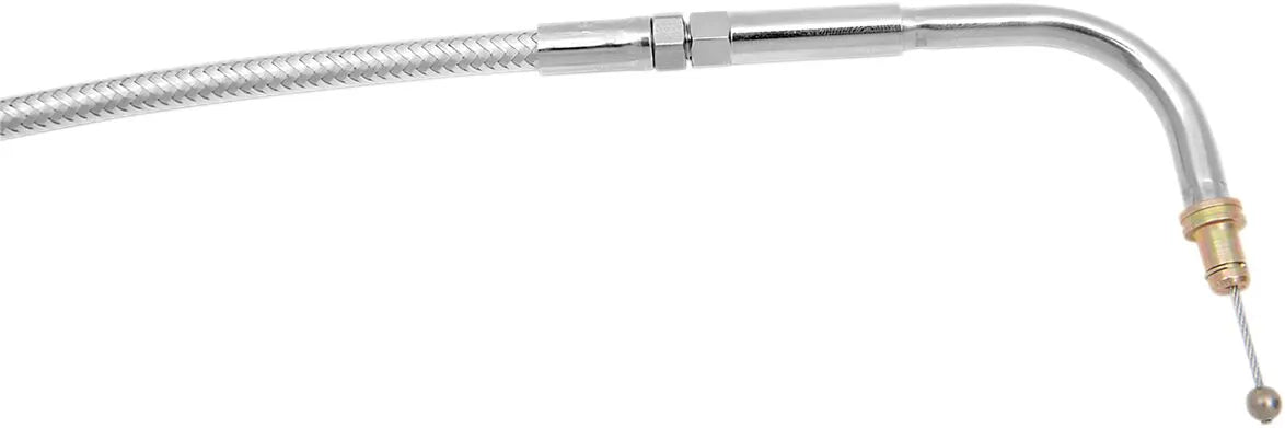 MAGNUM SHIELDING Polished Stainless Steel Braided Throttle Cable