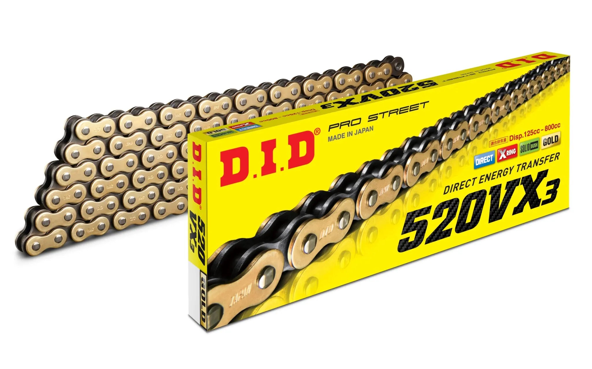 Did 520vx3 Chain - High Performance X-ring Chain