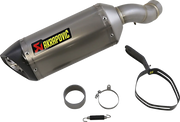 Akrapovic Slip-on Line Auspuff Für Straßenmotorräder - ECE Straßenzulassung