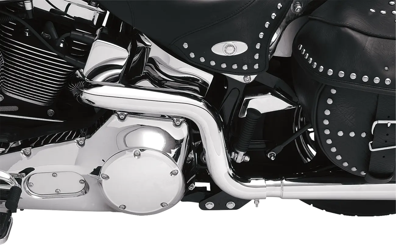Bassani Xhaust Power Curve True-Dual Krümmer für Softail